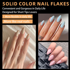 Uñas Postizas de Almendra Estilo Stiletto Coffin, Cobertura Completa, para Manicura Profesional y Arte de Uñas - Product Image 3