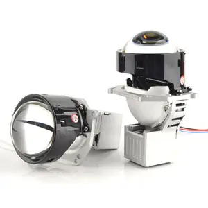 140W Hoge Lumen Bi Led Laser Projector Lens 6500K Dubbel Licht Retrofit Vervangen Bi Led Projector Lens Led Koplamp