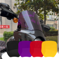 Carénage de phare de moto de 13 pouces, plusieurs couleurs au choix pour Harley Davidson Road Warrior Road Shark