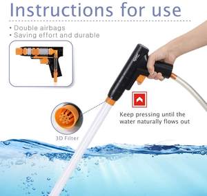<span class=keywords><strong>Aquarium</strong></span> Bodemreinigers, nieuwe Quick Water Changer Met Air-Drukken Knop <span class=keywords><strong>Aquarium</strong></span> Zand Cleaner Kit <span class=keywords><strong>Aquarium</strong></span> Sifon Vacuüm - Product Image 4