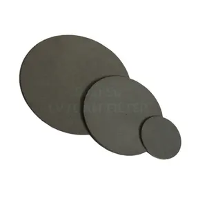 Various dimension Porous Sintered titanium Plate metal powder sintering filter disc for water filter discs disk aerator