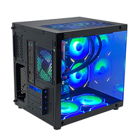 PCOOLING Boîtier d'ordinateur de jeu le plus populaire Atx Hd Usb3.0 Boîtier d'ordinateur en verre trempé Oem Towers Pc Case