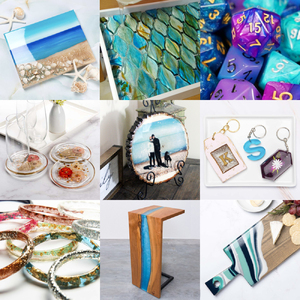 AB nhựa Epoxy <span class=keywords><strong>2</strong></span>:<span class=keywords><strong>1</strong></span> tinh thể rõ ràng cho nghệ thuật đồ trang sức làm thủ công mỹ nghệ không độc hại hoa khô cho nhựa Epoxy - Product Image 3