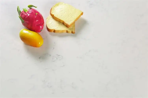 Lastre di quarzo bianco di pietra di quarzo veno di marca per controsoffitti - Product Image 4