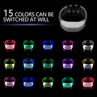 Bracelets LED personnalisés avec logo, concerts, bars, discothèques, mariages, événements, fournitures pour fêtes, bracelet LED en silicone contrôlé à distance par DMX