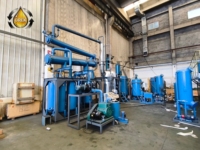 Machine de recyclage d'huile moteur industrielle usagée en carburant diesel pour petites raffineries et sociétés pétrolières