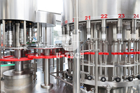 Mini máquina de llenado de botellas de cocina de aceite de oliva comestible de Palma completamente automática, máquina de llenado y tapado, línea de producción comercial