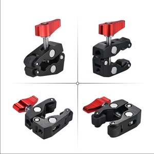 ตัวยึดอลูมิเนียมอัลลอยด์แบบหนีบ ตัวยึดกล้องแบบปลดเร็ว ที่ยึดแบบปรับได้ - Product Image 4