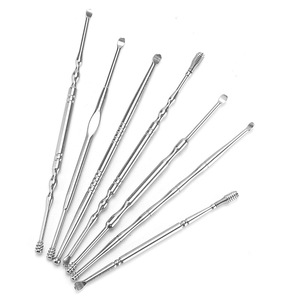 Factory direct sales of <b>ear</b> cleaning tools, including <b>ear</b> <b>picks</b>, earwax removers, stainless steel non-glossy double-headed - Product Image 4