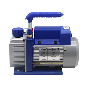 Bomba de vacío de paletas rotativas de una etapa RS-1 para recuperación de refrigerante en HVAC y aire acondicionado automotriz. Kit opcional: Manómetro y manguera BY-VP006 Sin - Product Image 6