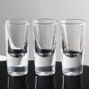 Bicchierini a Base pesante trasparente, bicchierino alto 2 once per whisky, Tequila, <span class=keywords><strong>Vodka</strong></span> - Product Image 3