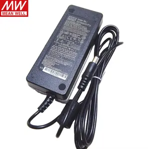 Mean Well High Energy Effi Level VI 3 Years Warranty Power AC DC Adapter 60W 24v Gst60a24-p1j Meanwell