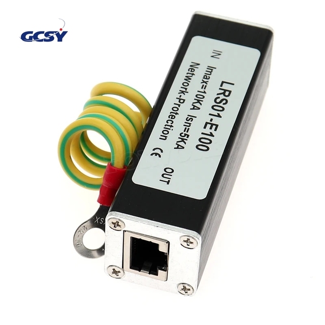 LRS01-E100 Network RJ45 Surge Protector,Protection device, Lightning Arrester,SPD for 100M Ethernet Network