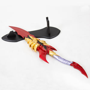 Épée en métal <span class=keywords><strong>Solo</strong></span> <span class=keywords><strong>Leveling</strong></span> Kamish's Wrath, type poignard principal/deuxième main, accessoire de cosplay, arme de collection et cadeau - Product Image 4