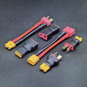 Deans Tプラグto <span class=keywords><strong>XT60</strong></span>アダプターケーブル男性女性コネクタRC FPVドローンレーシングリポバッテリー用 - Product Image 4