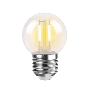 G45 E26 Edison <span class=keywords><strong>Led</strong></span> <span class=keywords><strong>Filament</strong></span> Globe Bulb 120V 2700K ánh sáng trắng ấm 550LM cho trong nhà ngoài trời kỳ nghỉ trang trí nội thất - Product Image 2