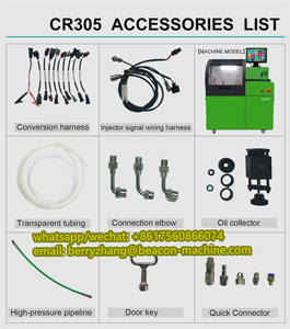 2600Bar Stand Common Rail Inyector Banco de prueba CR Inyectores Laboratorio CR305 Diesel Tester Machine Stand para comprobar inyectores - Product Image 6