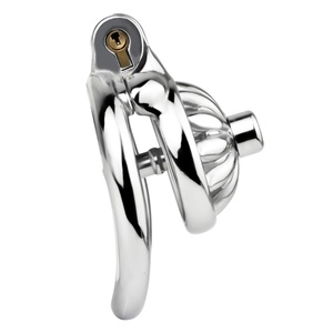 Dispositivo de Castidad con Forma de Flor FRRK, Jaula para Pene con Catéter, Jaula de Castidad con Correa, Candado para Pene, Jaula para Pene, Juguetes Sexuales para Hombres - Product Image 4