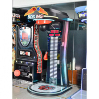 Machine d'arcade de boxe Baby Bear avec certification CE, jeu de sport de mesure de force pour 1 à 2 joueurs, idéal pour les centres de divertissement