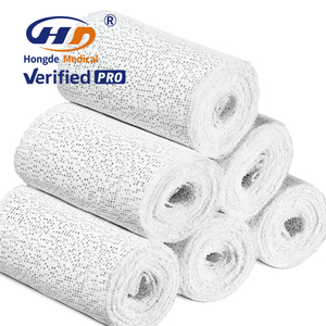 ผ้าพันแผลสำหรับทำเฝือกกระดูก 15 ซม. x 3.6 ม. - ปูนปลาสเตอร์แห้งเร็วชนิดกันรังสีสำหรับตรึงกระดูก ผ้าพันแผลแบบ POP - Product Image 1