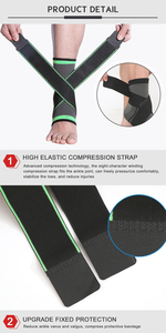 Đai hỗ trợ mắt cá chân chất lượng cao, giá rẻ, có thể điều chỉnh, thoáng khí, dùng cho chạy bộ và đi bộ - Product Image 5