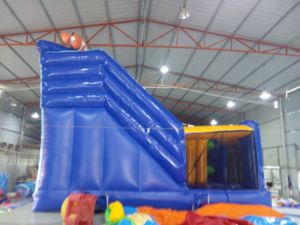 ปราสาทลมเป่าลม PVC ปลอดสารพิษสำหรับเด็ก เหมาะสำหรับเช่าจัดงานปาร์ตี้กลางแจ้งเชิงพาณิชย์ รับน้ำหนักได้ 500 กก. - Product Image 4