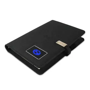 Mới sáng tạo kinh doanh của công ty Quà tặng khuyến mãi đặt máy tính xách tay với bộ sạc không dây ngân hàng điện ổ đĩa USB cho món quà giáng sinh