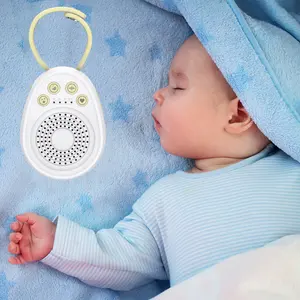 Recargable portátil 20 sonidos relajantes canciones de cuna incorporadas ruido blanco entrenador de sueño de bebé descanso de bebé máquina de sonido inteligente