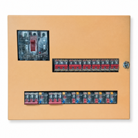 Gabinete de Distribución de Energía de Acero de Alta Resistencia OEM 250A, 380V-480V, Caja de Panel Eléctrico Resistente a la Intemperie para Obras de Construcción