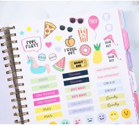 Individuell Bedrucktes Hardcover A5 Spiral-Notizbuch Tagebuch Journal Täglicher To-Do-Listen-Planer Rosa 2027 Luxus-Agenda