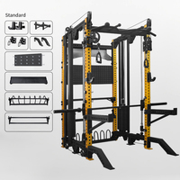 Équipement de gymnastique squat de musculation commerciale Machine Smith multifonction avec machine multi-Smith Pec Fly
