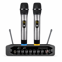 Système de microphone sans fil UHF professionnel X7 avec fonction de mise en sourdine automatique, micro portable pour scène live, performance scénique professionnelle