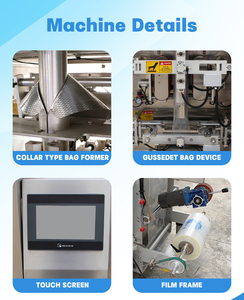 Small <strong>Fully</strong> <strong>Automatic</strong> Multifunctional Three-<strong>side</strong> Sealing Bag Vertical Packaging <strong>Machine</strong> for Granular Powder Food Filling - Product Image 6