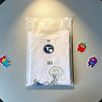 Sacs de rangement en plastique CPE givré pour l'emballage des vêtements, sac à fermeture éclair CPE givré mat personnalisé, sac d'emballage pour t-shirts, sac à fermeture éclair pour vêtements