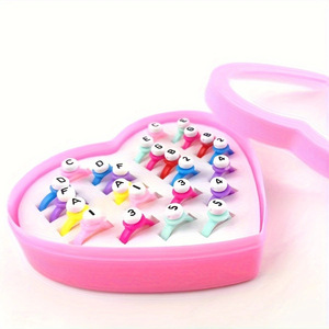 Juego de anillos de plástico para dedos de piano al por mayor para principiantes, accesorio de instrumento musical, material didáctico - Product Image 1