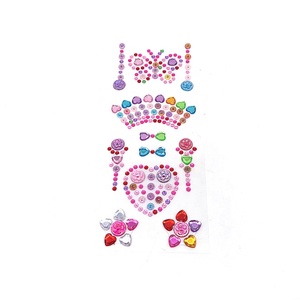 <span class=keywords><strong>Assortiment</strong></span> de tailles autocollantes Bling Rhinestone Craft Jewels Gem Diamond Sticker Colorful Différents modèles pour les décorations de fête - Product Image 5