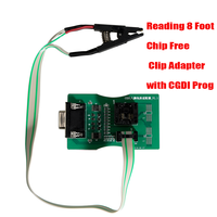Adaptateur CGDI 8 broches original, exempt de taxe, fonctionne avec CGDI Prog pour BMW XPROG 5.60/5.70/5.74/5.84/UPA Programmeur USB