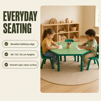 Chaises pour enfants pour événements, table et chaises en plastique pour enfants, chaise de repas pour enfants, vente en gros
