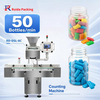 Machine de comptage de comprimés à 8 voies, machine de comptage automatique électronique de capsules et de comprimés, machine de conditionnement et de comptage