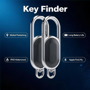 Traceur intelligent certifié MFi, mini localisateur GPS compatible avec Apple Find My, anti-perte pour clés, portefeuille, sac, bagages, pour AirTag - Product Image 1