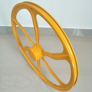 Set di ruote anteriori per <span class=keywords><strong>bici</strong></span> da strada da <span class=keywords><strong>26</strong></span> pollici con mozzo a sei coltelli per generazione di potenza cerchio in lega di magnesio per BMX - Product Image 3