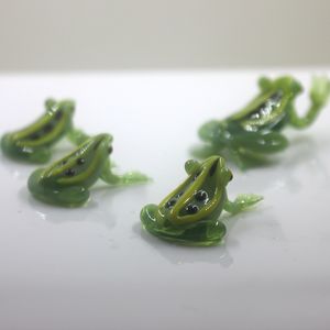 細かな手作りランプワークムラノガラスカエル置物プレミアムガラス工芸品 - Product Image 3