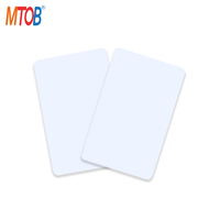 Tarjeta imprimible Fast Ship IC White RFID 13,56 MHz Tarjeta blanca White Classic MIFARE 1K Tarjeta RFID