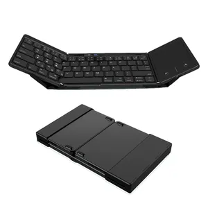 Portatile Mini tastiera Wireless pieghevole per iOS iPad Android Windows tablet Smartphone tastiera Bluetooth pieghevole