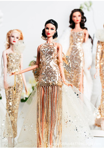 Vêtements <span class=keywords><strong>pour</strong></span> poupée Barbie Supermodel 30 cm, tenues élégantes, robes de mariée - Product Image 6
