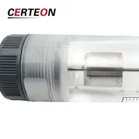 Rotamètre LZM-50G à tube acrylique 20-200 GPM pour conduite pompe à eau et système irrigation débitmètre de liquide