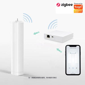 Tuya Zigbee <b>Smart</b> Curtain Motor Built In Battery <b>Remote</b> <b>Control</b> For Home And Hotel Use - Product Image 1