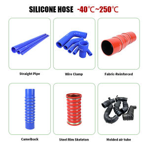 Tubería de Silicona Certificada ISO de Fábrica para Sistemas de Refrigeración de Radiador e Intercooler, Diseños Personalizados, Resistente a Refrigerantes, Corte a Medida - Product Image 2