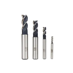 HSS-E manual mills Carbidetipped Router flush Bits Bit End Mill Set Cutting Tools Cnc Tool Wood Milling Cutter for manicure