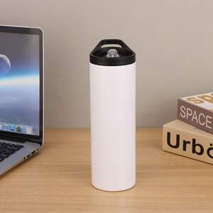 20oz Straight Sublimation Tumbler Double Wall Vacuum Outdoor Travel Thermal <b>Press</b> Blank Mug Bulk Supply - Product Image 5